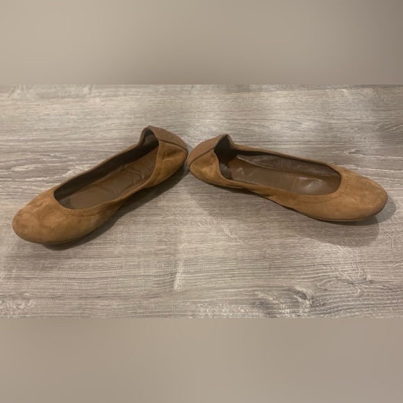 Tory Burch Brown Suede Flat - Picture 6 of 6